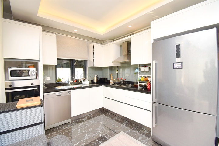 A 3+1 apartment in the Genchlik - Antalya neighborhood 