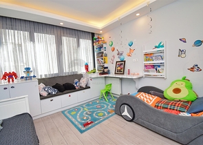 A 3+1 apartment in the Genchlik - Antalya neighborhood 