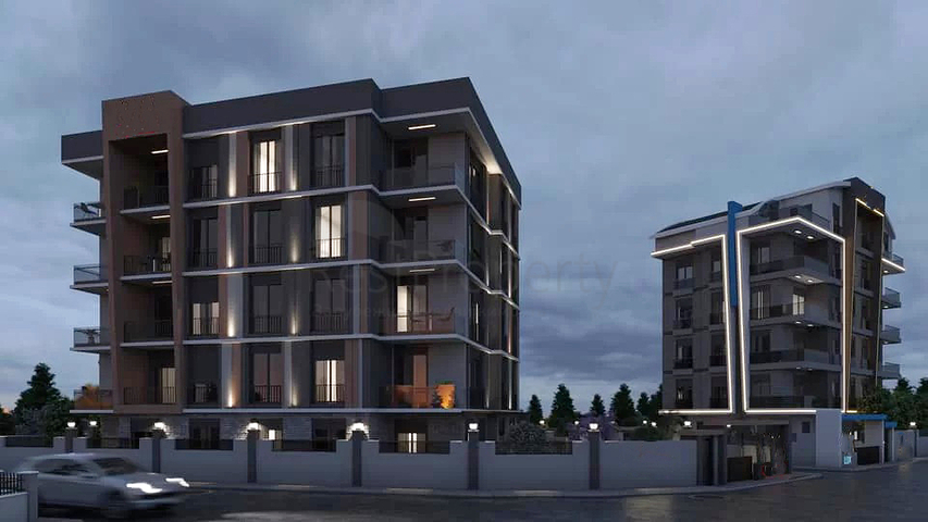 3+1 , 4+1 and 6+1 duplex apartments in the Kyzyltoprak - Antalya neighborhood 