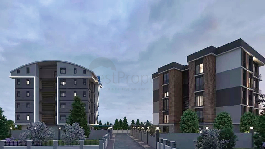 3+1 , 4+1 and 6+1 duplex apartments in the Kyzyltoprak - Antalya neighborhood 