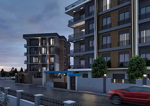 3+1 , 4+1 and 6+1 duplex apartments in the Kyzyltoprak - Antalya neighborhood 