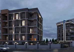 3+1 , 4+1 and 6+1 duplex apartments in the Kyzyltoprak - Antalya neighborhood 