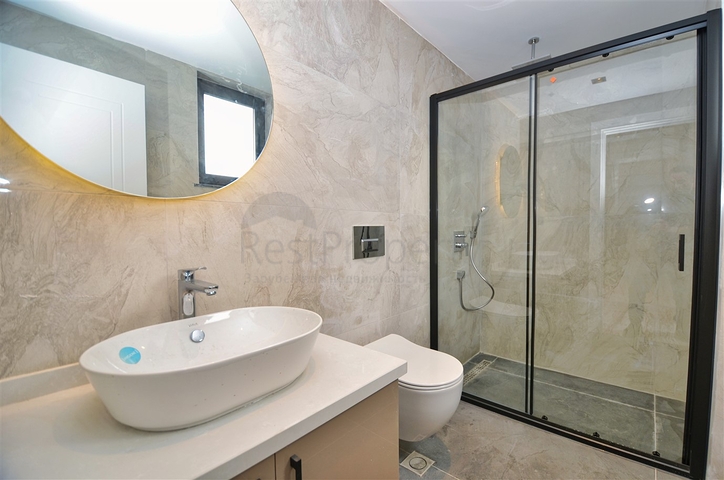 3+1 villas in the Guzeloba - Antalya neighborhood 