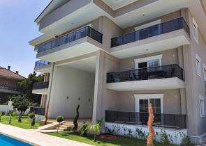 3+1 apartment in Aslanbujak - Antalya neighborhood 