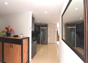 Apartment 2+1 in a residential complex with hotel infrastructure.