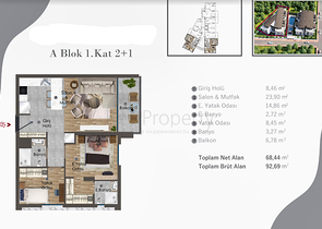 Investment project in the Altyntas - Antalya area