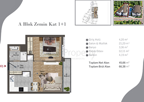 Investment project in the Altyntas - Antalya area