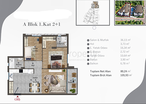 Investment project in the Altyntas - Antalya area