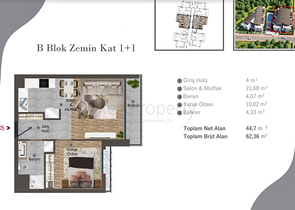 Investment project in the Altyntas - Antalya area