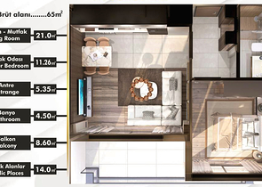 Investment project in the Altyntas - Antalya area 
