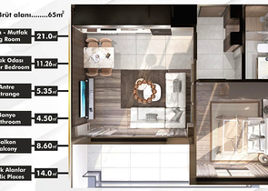 Investment project in the Altyntas - Antalya area 