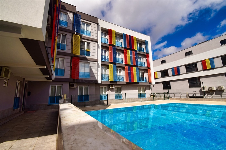 1+1 apartment in Kepez - Antalya area 