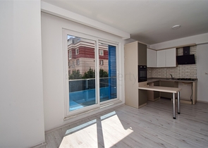 1+1 apartment in Kepez - Antalya area 