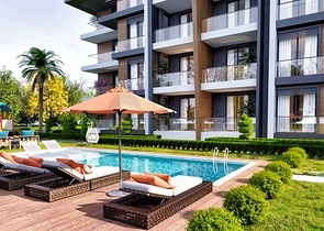 2+1 apartment in Altyntas - Antalya area 