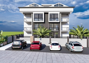 1+1 and 3+1 duplex apartments in Kemer - Antalya area 