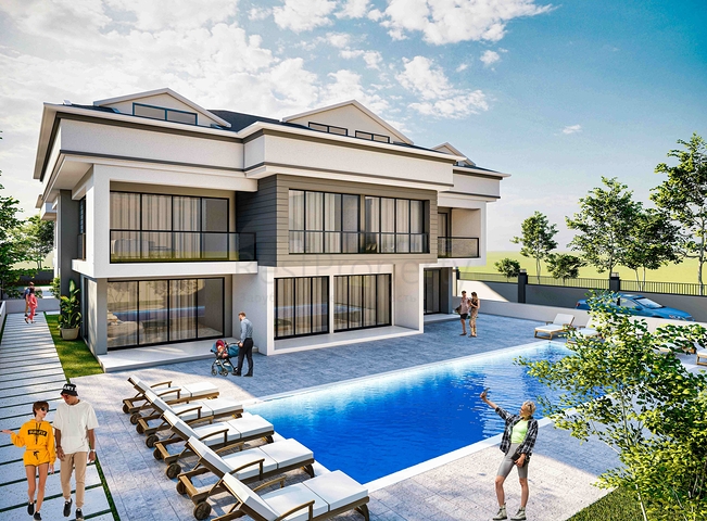 3+1 duplex apartment in Kemer - Antalya area 