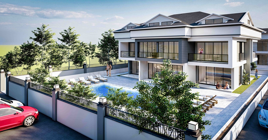 3+1 duplex apartment in Kemer - Antalya area 