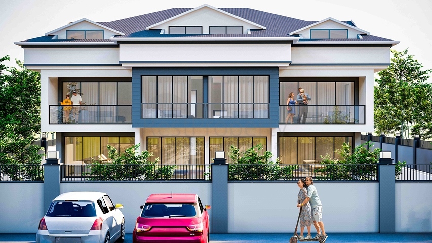 3+1 duplex apartment in Kemer - Antalya area 