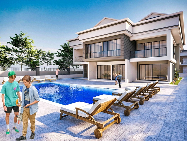 3+1 duplex apartment in Kemer - Antalya area 