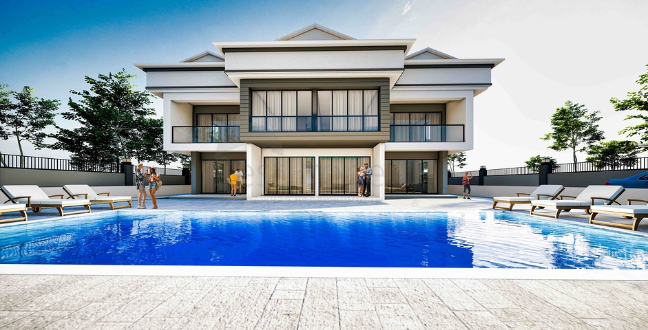 3+1 duplex apartment in Kemer - Antalya area 