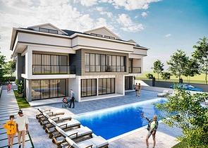 3+1 duplex apartment in Kemer - Antalya area 