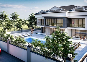 3+1 duplex apartment in Kemer - Antalya area 