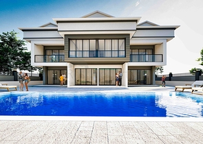 3+1 duplex apartment in Kemer - Antalya area 