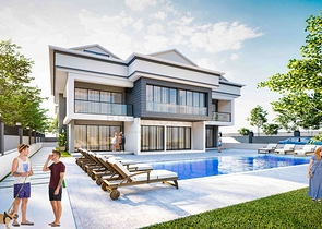 3+1 duplex apartment in Kemer - Antalya area 