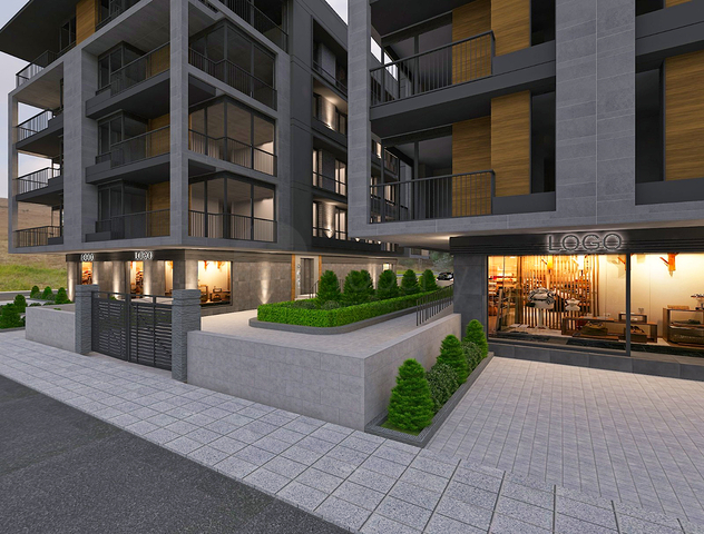 1+1 apartments in Antalya city center 