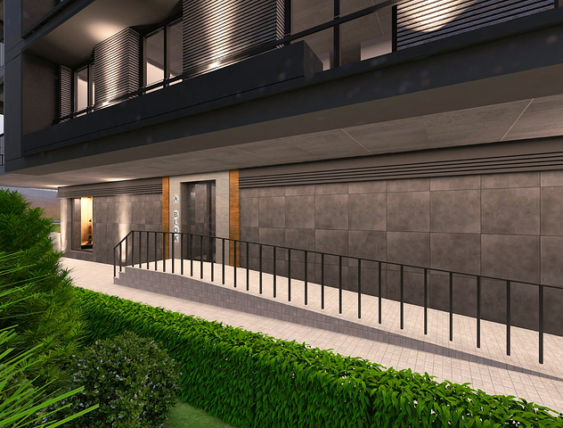 1+1 apartments in Antalya city center 