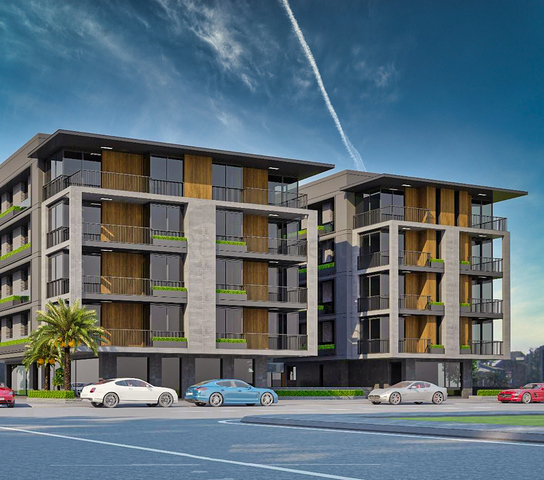 1+1 apartments in Antalya city center 