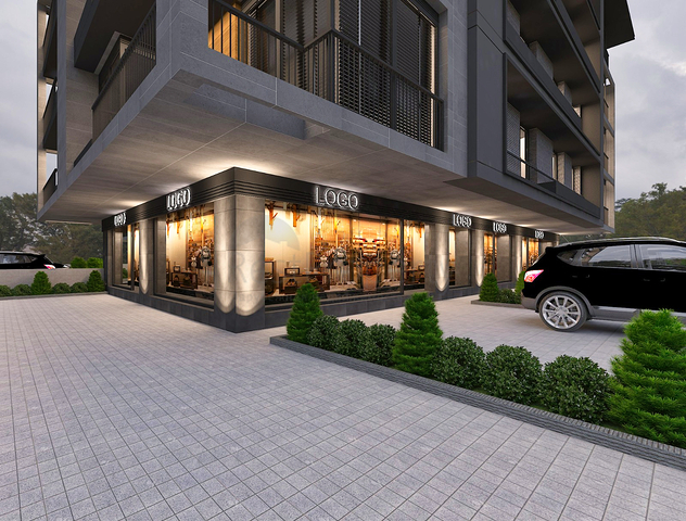 1+1 apartments in Antalya city center 