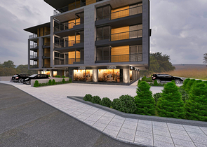 1+1 apartments in Antalya city center 