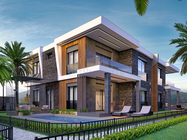 4+1 villa in Doshemealti - Antalya area 