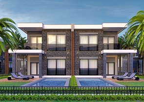 4+1 villa in Doshemealti - Antalya area 