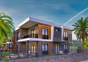 4+1 villa in Doshemealti - Antalya area 