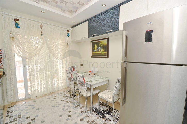 A 3+1 apartment in the Chaibashi - Antalya neighborhood 