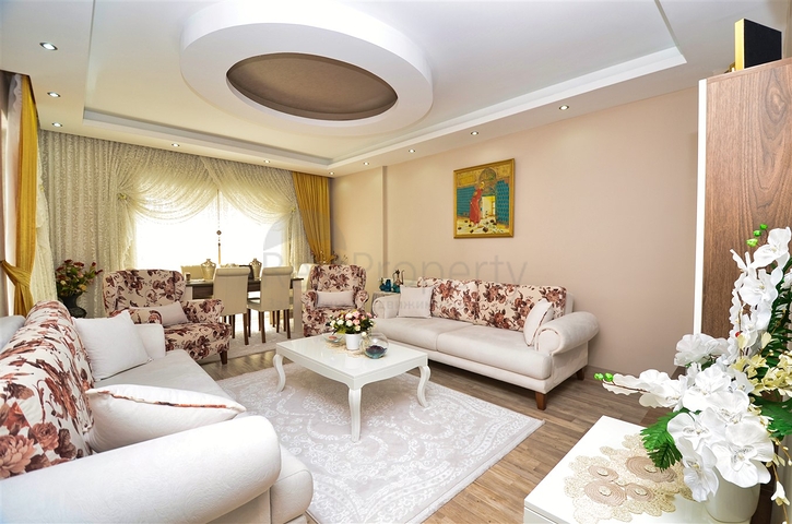 A 3+1 apartment in the Chaibashi - Antalya neighborhood 