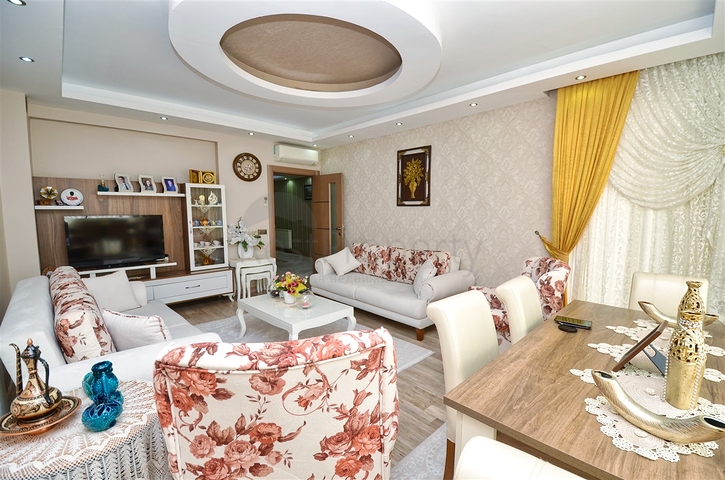 A 3+1 apartment in the Chaibashi - Antalya neighborhood 