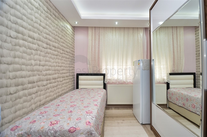 A 3+1 apartment in the Chaibashi - Antalya neighborhood 