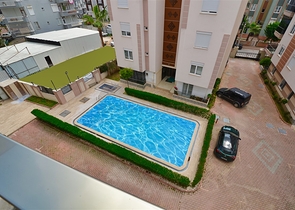 A 3+1 apartment in the Chaibashi - Antalya neighborhood 