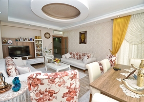 A 3+1 apartment in the Chaibashi - Antalya neighborhood 