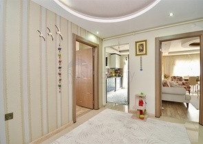 A 3+1 apartment in the Chaibashi - Antalya neighborhood 