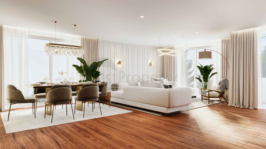 Villa layout 3+1, 4+2 in the area of Altyntas - Antalya 