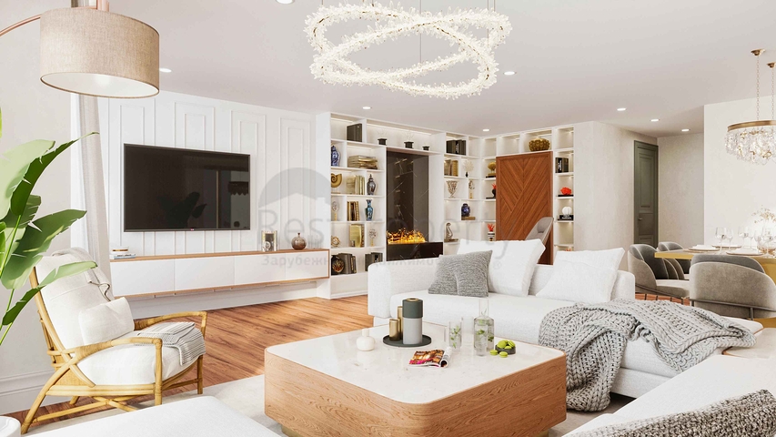 Villa layout 3+1, 4+2 in the area of Altyntas - Antalya 