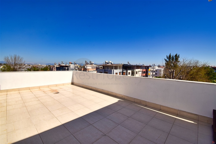 4+2 floor plan apartment in the area of Lara Antalya 