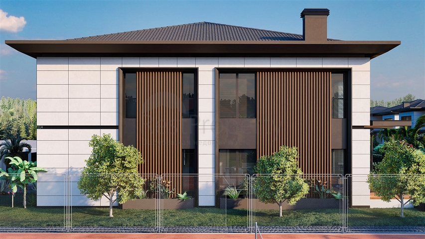 4+1 villa in Doshemealti - Antalya area