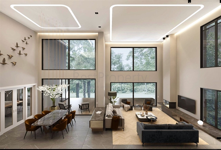 4+1 villa in Doshemealti - Antalya area