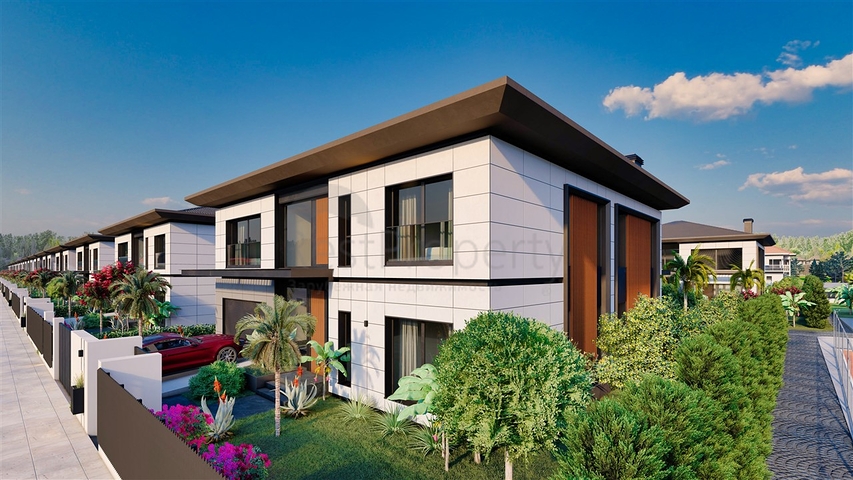 4+1 villa in Doshemealti - Antalya area