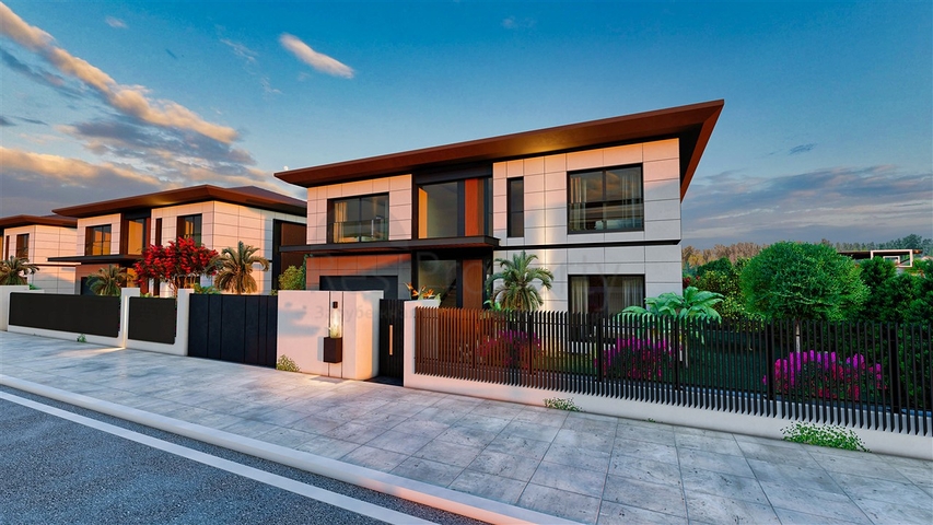 4+1 villa in Doshemealti - Antalya area